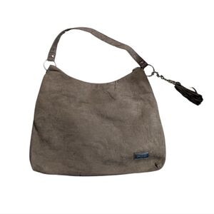 Bella Russo Suede Brown Shoulder Bag